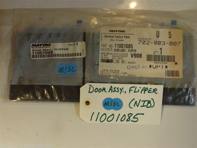 Maytag Skybox 11001085 Door Assy., Flipper NEW IN BOX Maytag Skybox 11001085 Door Assy., Flipper NEW IN BOX